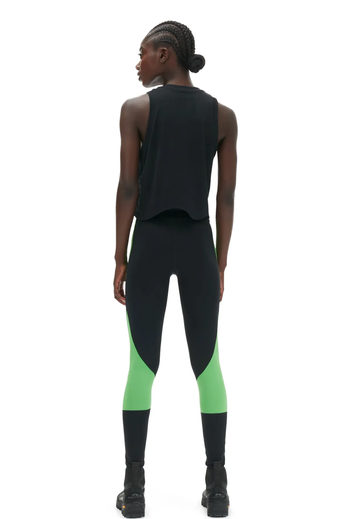Best Sale GANNI Active Mesh Top Black