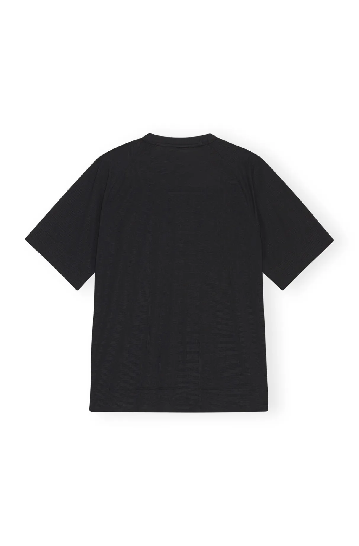 Outlet GANNI Active Mesh T-Shirt Black