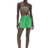 Cheap GANNI Active Strap Top Leopard