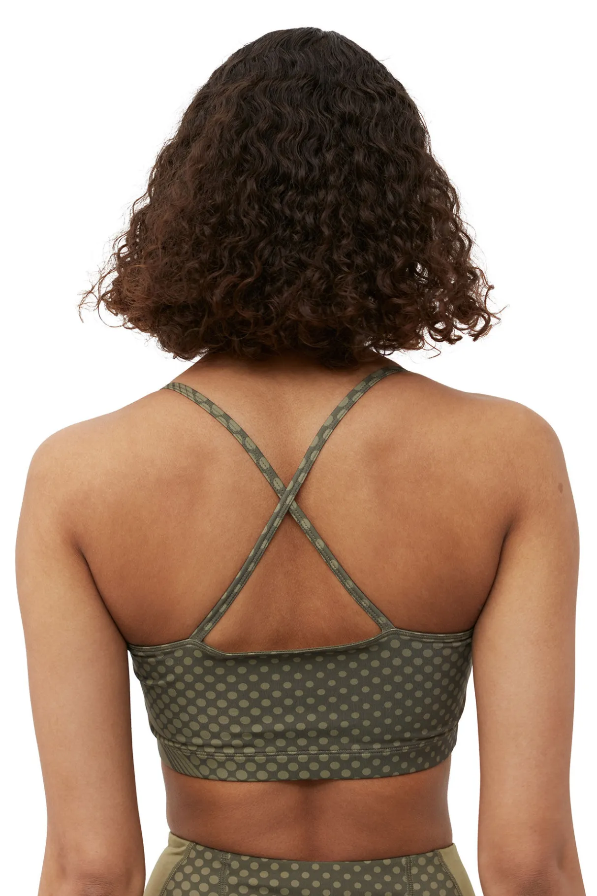 Hot GANNI Active Strap Top Kalamata