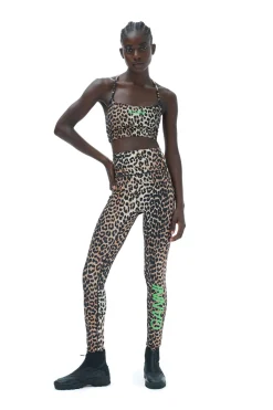 Online GANNI Active Ultra High Waist Leggings Leopard