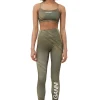 Sale GANNI Active Ultra High Waist Leggings Kalamata