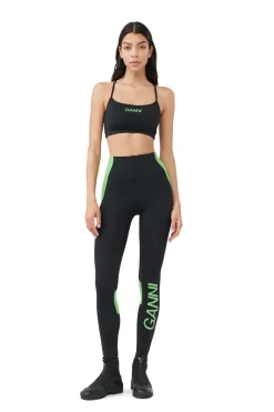Sale GANNI Active Ultra High Waist Leggings Black