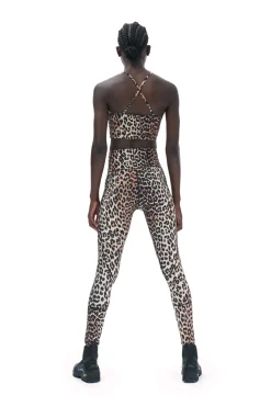 Online GANNI Active Ultra High Waist Leggings Leopard