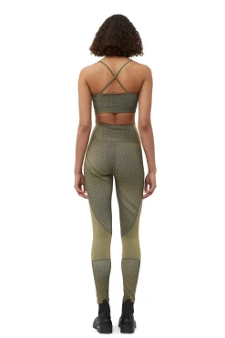 Sale GANNI Active Ultra High Waist Leggings Kalamata