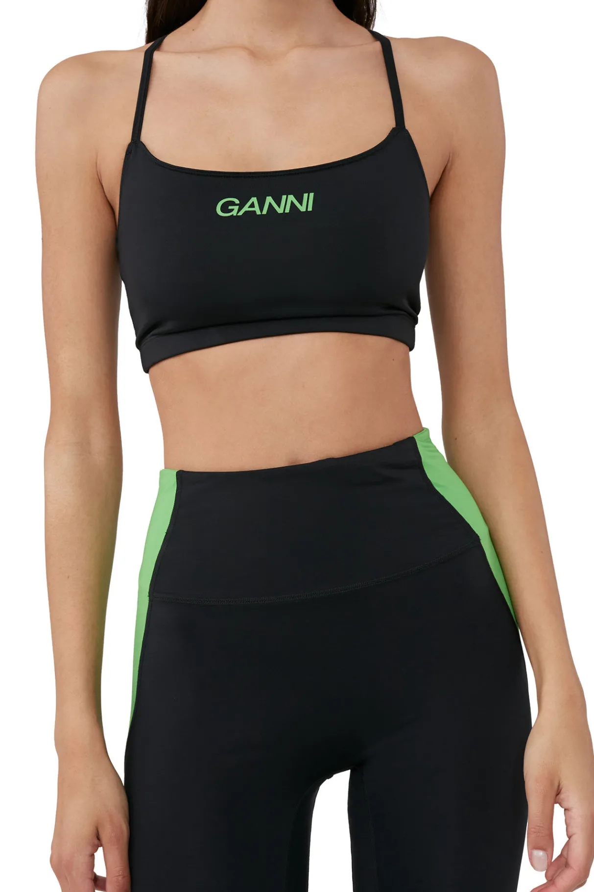 Sale GANNI Active Ultra High Waist Leggings Black