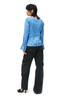 Cheap GANNI Angi Jeans Washed Black/Black