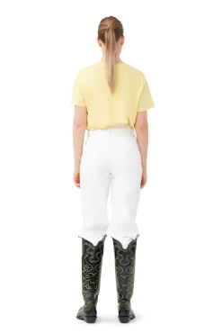 Fashion GANNI Banana Relaxed T-Shirt Lemon Drop