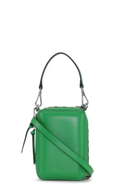 Sale GANNI Banner Camera Bag Kelly Green