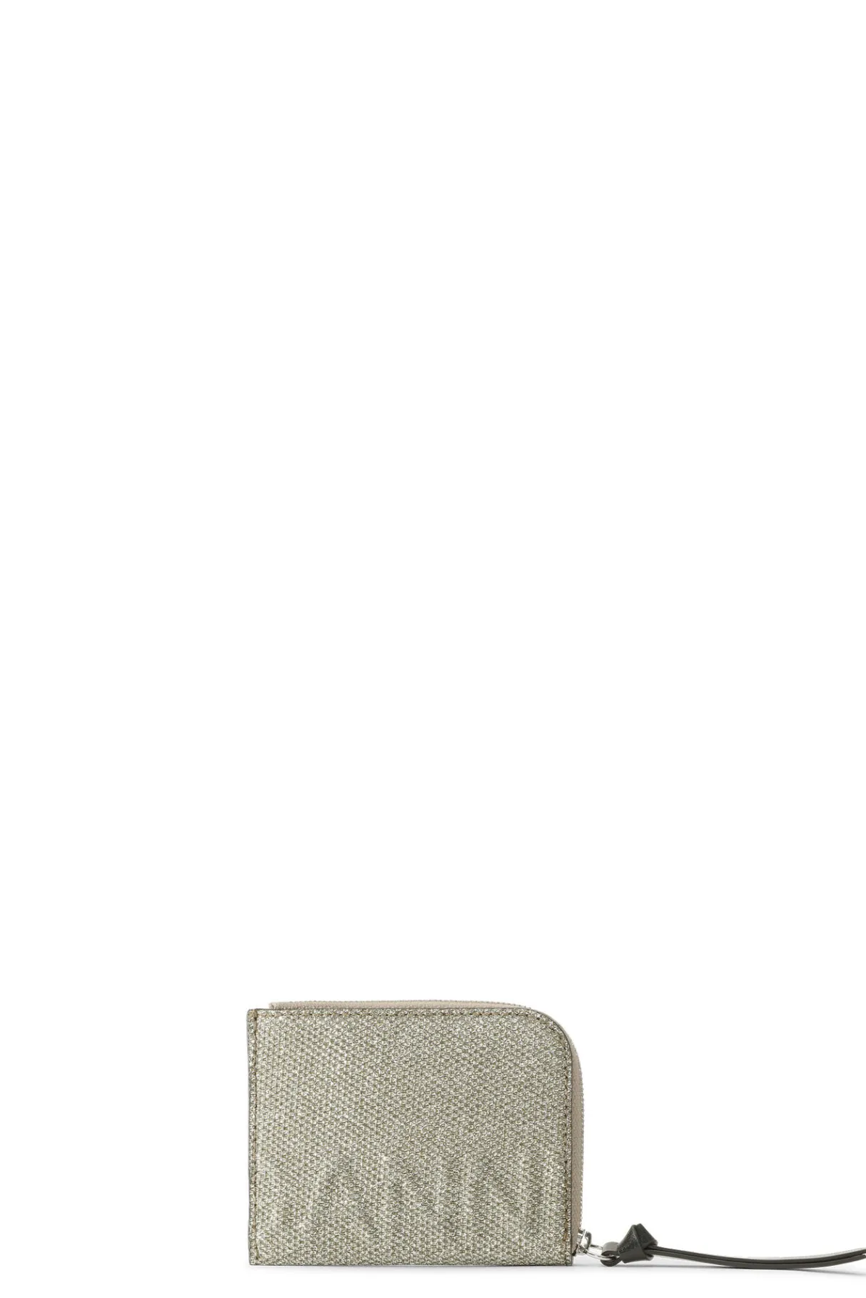 Sale GANNI Banner Card Holder Gold