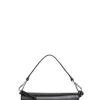 Cheap GANNI Banner Envelope Chain Wallet Black