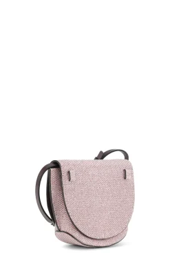 Cheap GANNI Banner Nano Saddle Bag Light Lilac