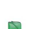 Outlet GANNI Banner Necklace Wallet Kelly Green