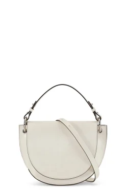 Best GANNI Banner Saddle Bag Egret