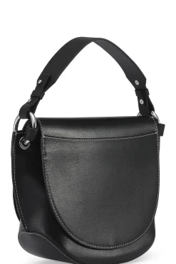 Cheap GANNI Banner Saddle Bag Black