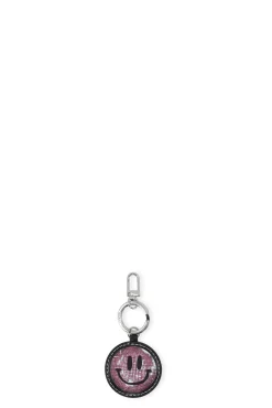 Flash Sale GANNI Banner Smiley Keychain Black