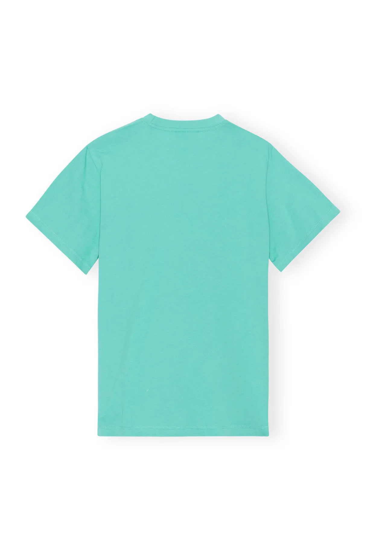 Best Sale GANNI Basic Jersey Gym Relaxed T-Shirt Lagoon