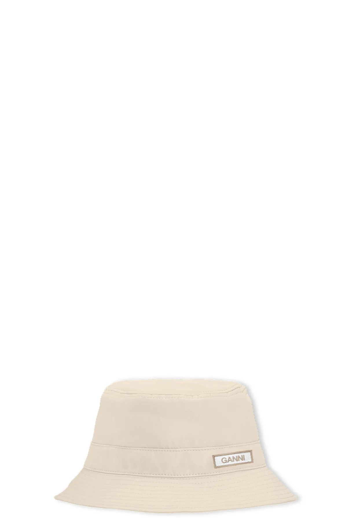Best Sale GANNI Beige Bucket Hat Pale Khaki