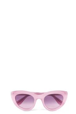 Clearance GANNI Biodegradable Acetate Cat Eye Sunglasses Sweet Lilac