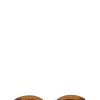 Outlet GANNI Biodegradable Acetate Chunky Round Sunglasses Brandy Brown