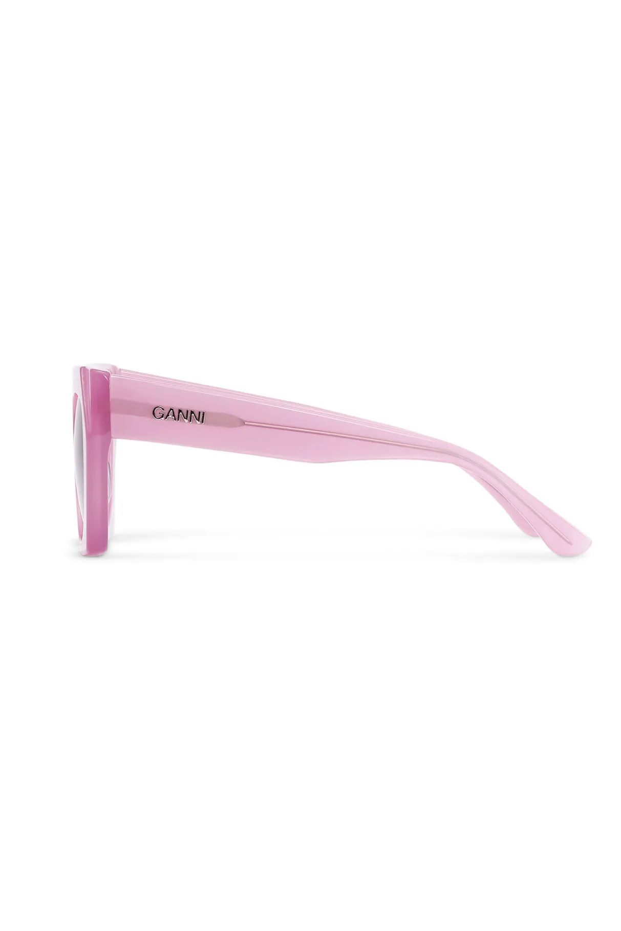 Online GANNI Biodegradable Acetate Oversized Sunglasses Sweet Lilac