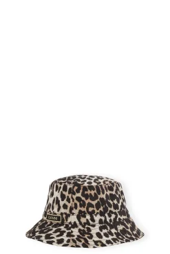 Best Sale GANNI Bucket Hat Leopard