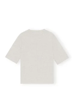 Online GANNI Bunny T-Shirt Grey Melange/Nature