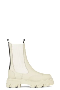 Fashion GANNI Chelsea Boots Oyster Gray