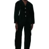 Store GANNI Chenille Pants Black