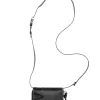 Discount GANNI Compact Zip Around Wallet Black