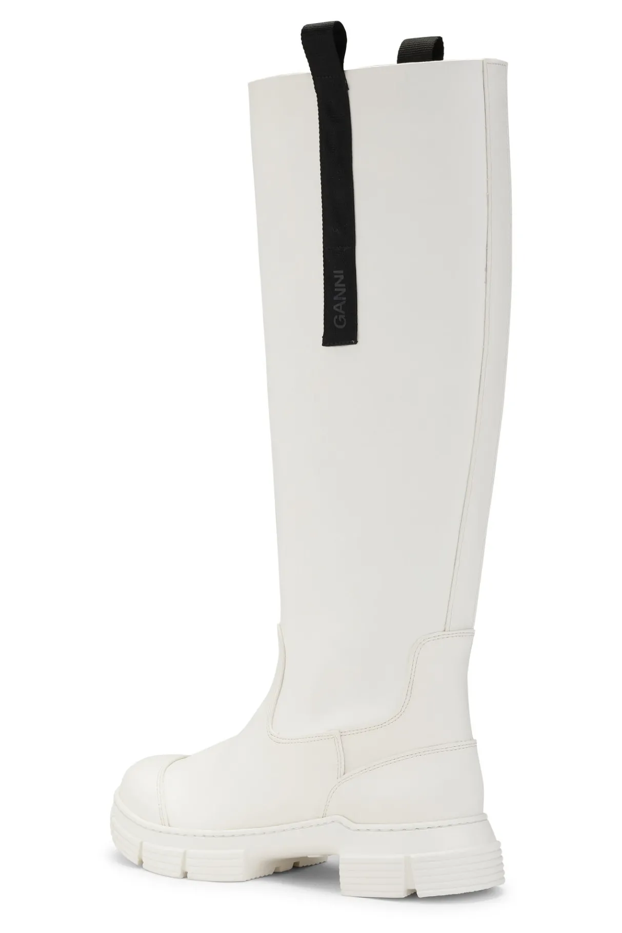 Hot GANNI Country Boots Egret