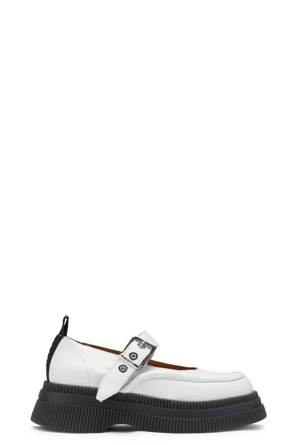 Cheap GANNI Creepers Mary Jane Egret