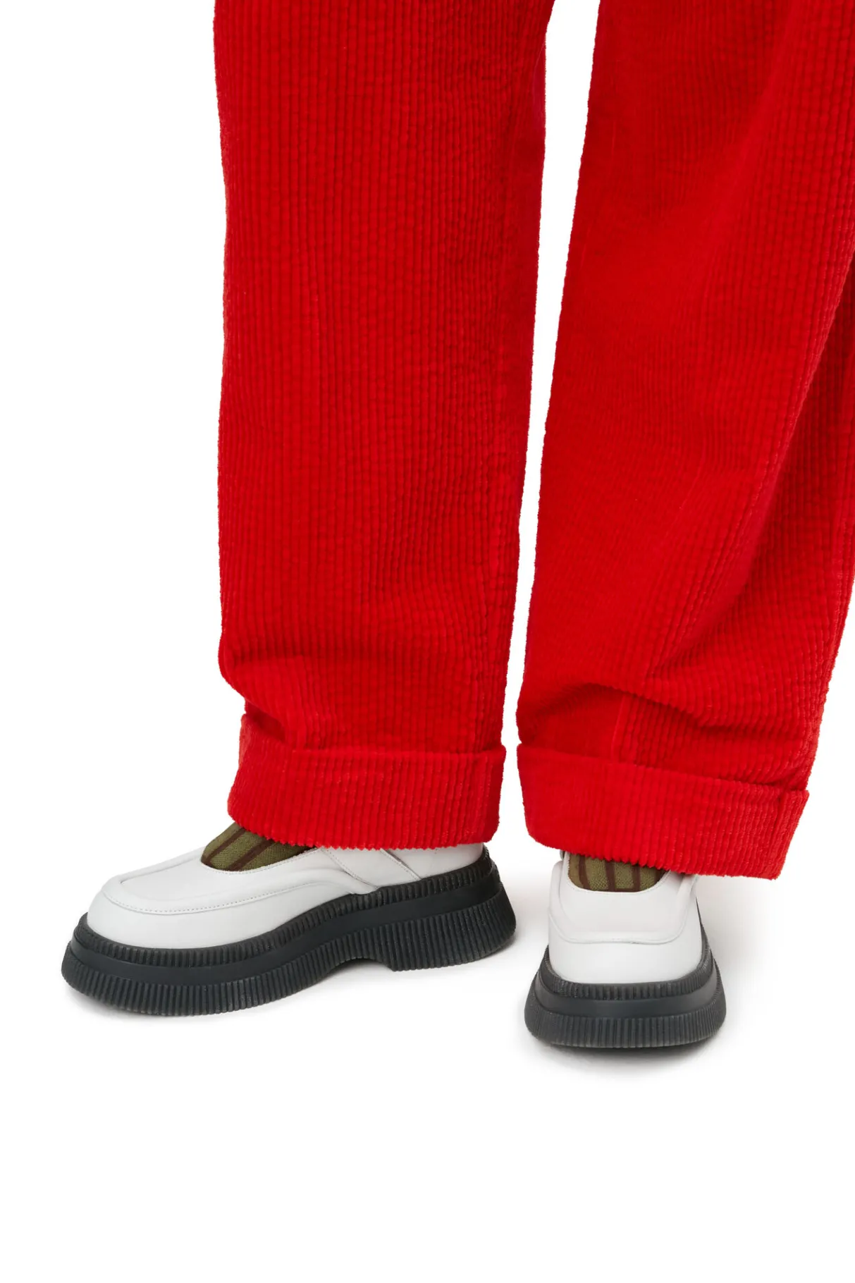 Cheap GANNI Creepers Mary Jane Egret