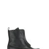 Discount GANNI Creepers Wallaby Zip Boots Black
