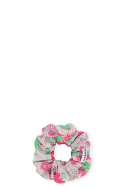 Outlet GANNI 3D Jacquard Scrunchie Sugar Plum