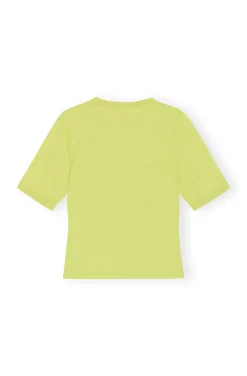 Hot GANNI Fabrics Of The Future Fitted Dolphin T-Shirt Tender Shoots