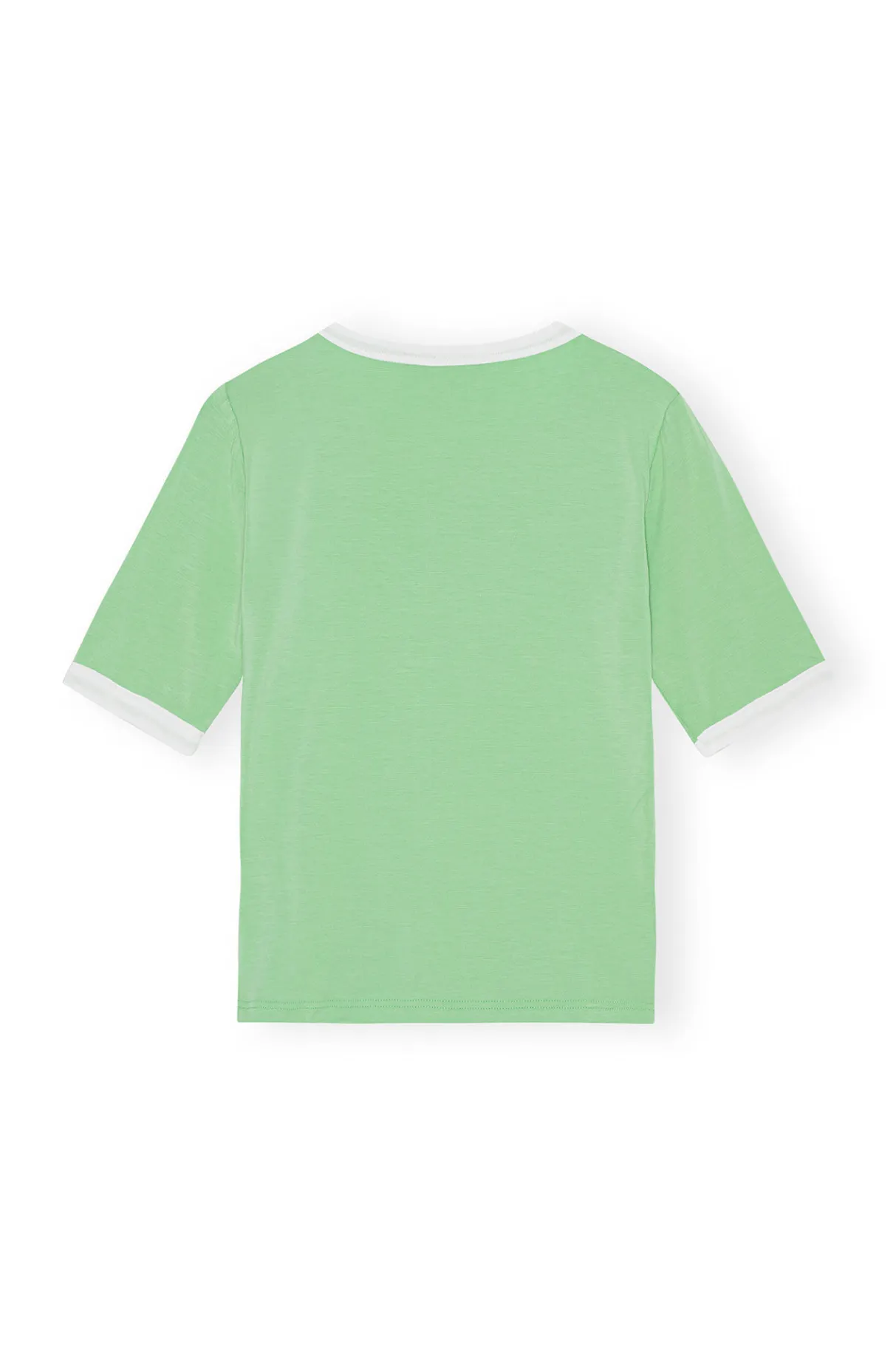 Fashion GANNI Fitted T-Shirt Peapod