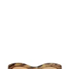 Cheap GANNI X Ace & Tate Trixie Sunglasses Tobacco Brown
