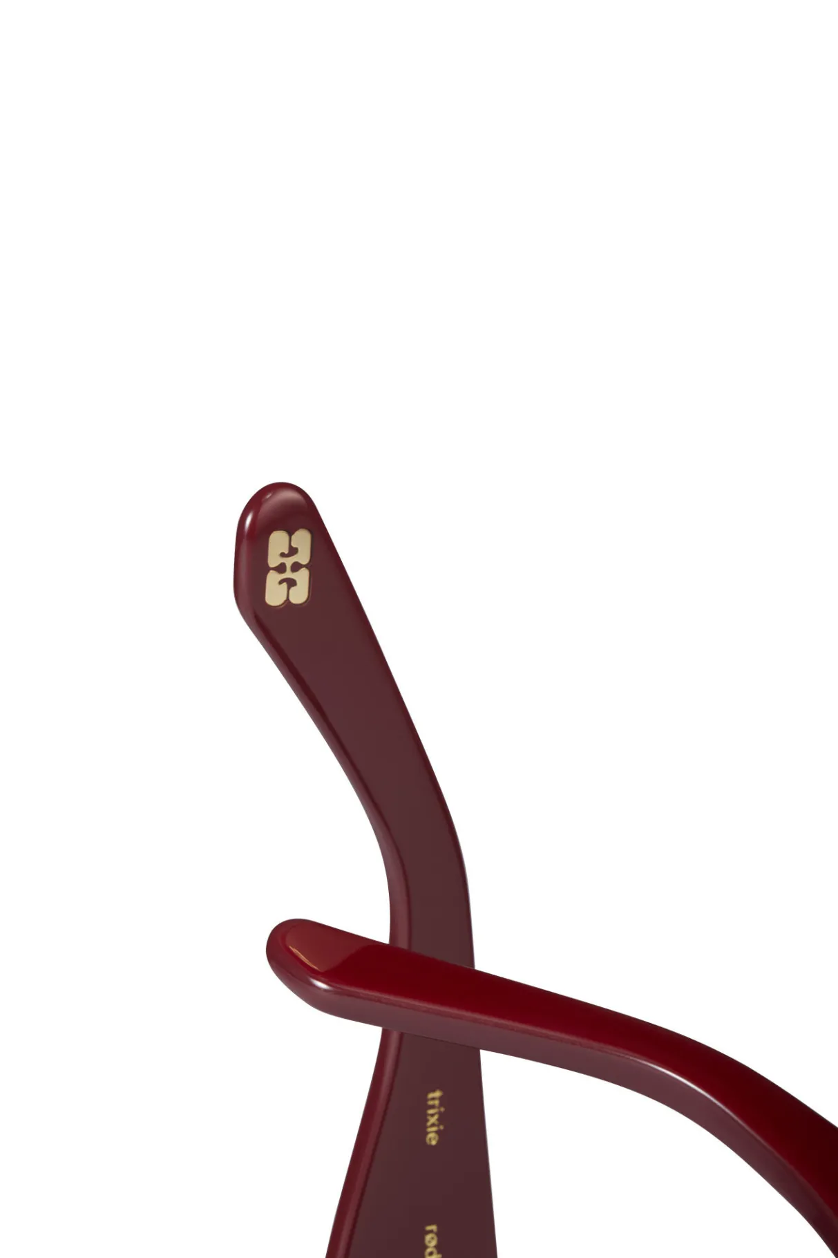 Cheap GANNI X Ace & Tate Trixie Sunglasses Burgundy