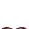 Store GANNI X Ace & Tate Xena Sunglasses Burgundy