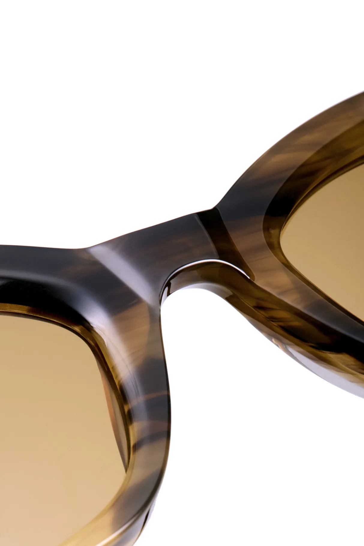 Shop GANNI X Ace & Tate Xena Sunglasses Tobacco Brown
