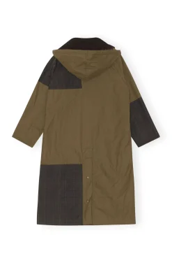 Best GANNI X Barbour Burghley Coat Teak