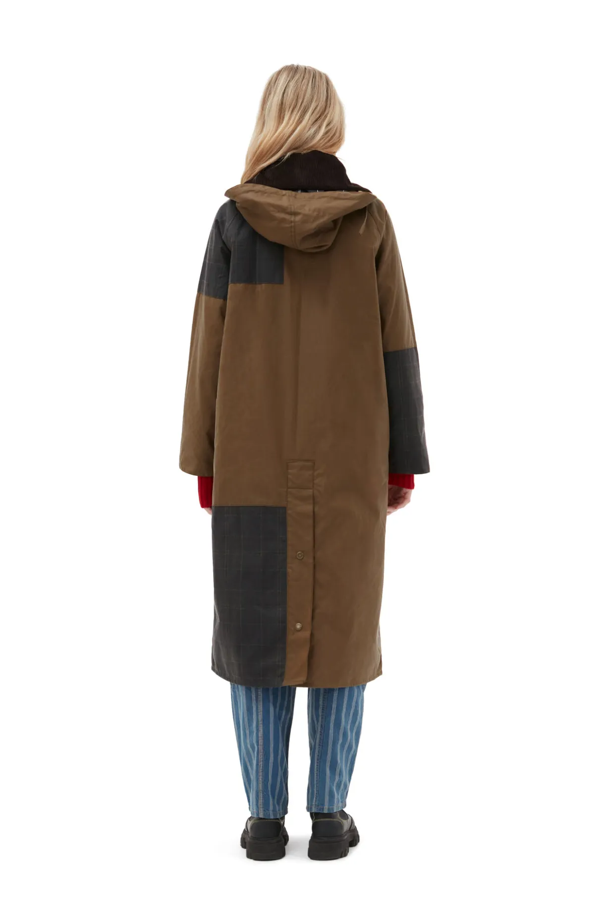 Best GANNI X Barbour Burghley Coat Teak