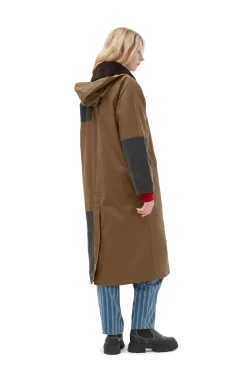 Best GANNI X Barbour Burghley Coat Teak