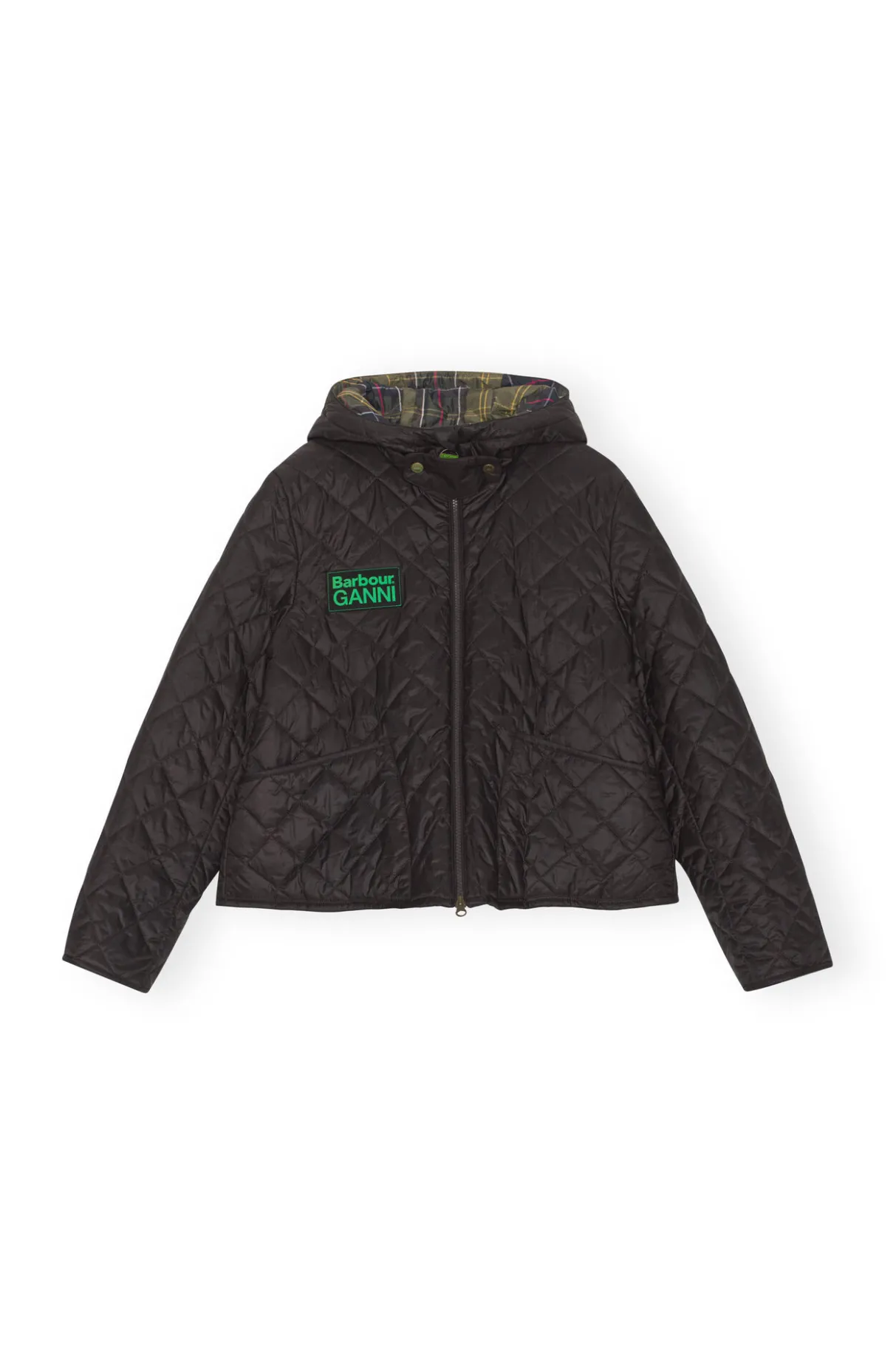 Discount GANNI X Barbour Reversible Liddesdale Jacket Ganache