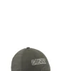 Best Sale GANNI Green Embroidered Logo Cap Kalamata