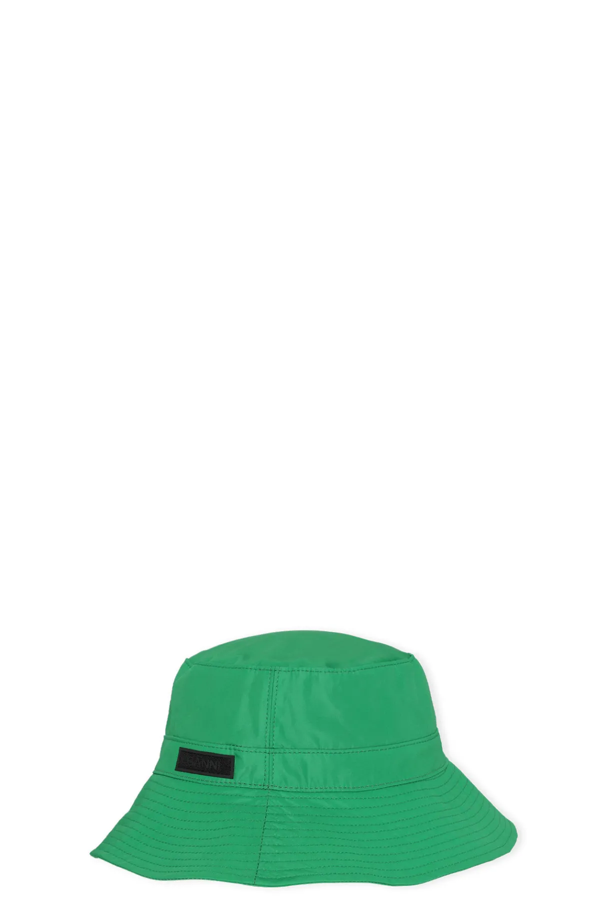 Sale GANNI Green Tech Bucket Hat Kelly Green