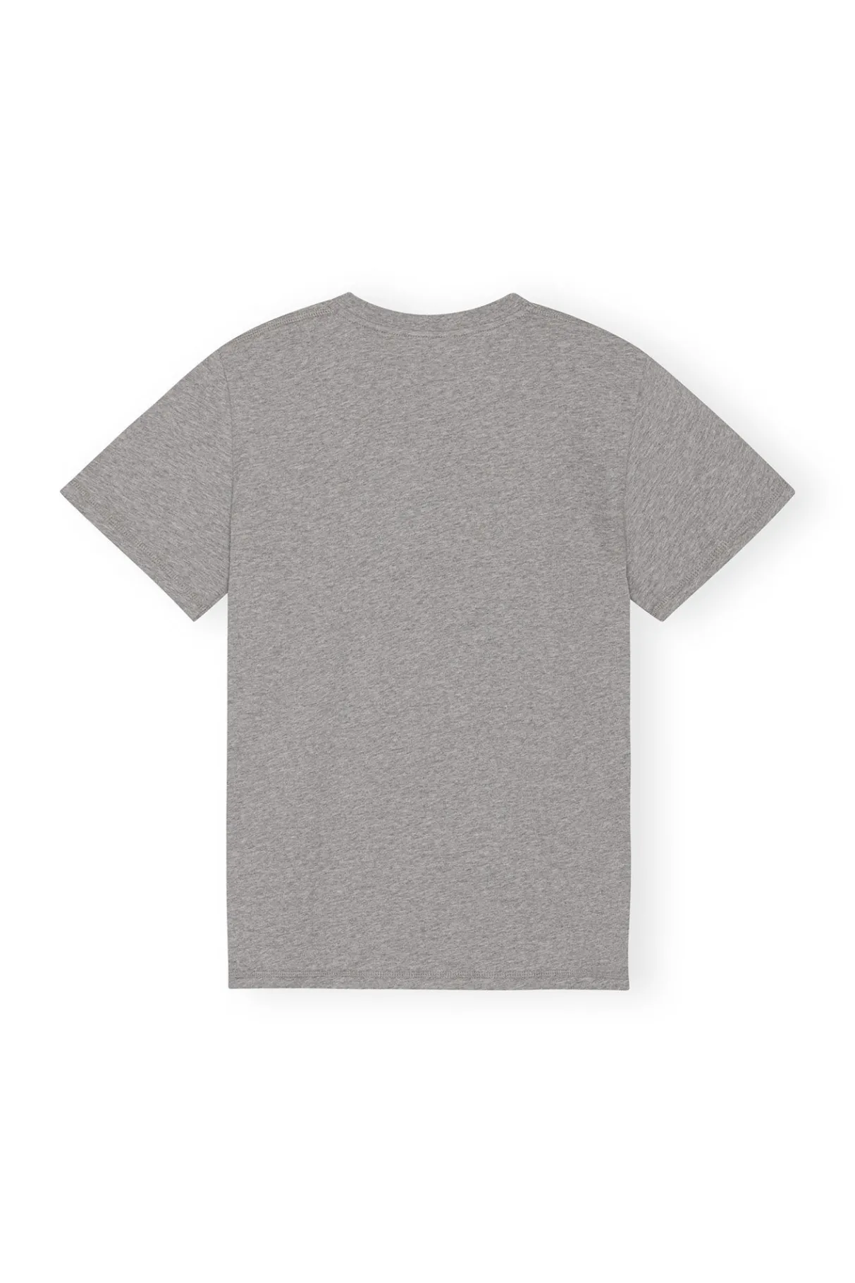 Best GANNI Grey Relaxed O-Neck T-Shirt Paloma Melange