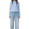 Flash Sale GANNI Izey Jeans Light Blue Vintage