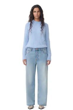 Flash Sale GANNI Izey Jeans Light Blue Vintage